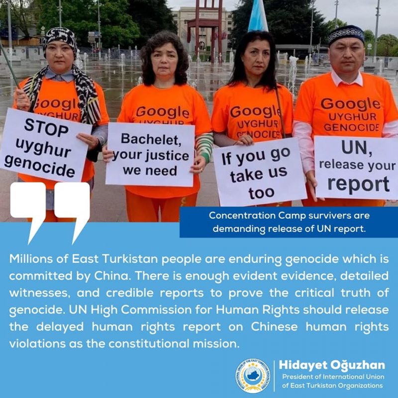 Millions of #EastTurkistan people are enduring genocide which is committed by China